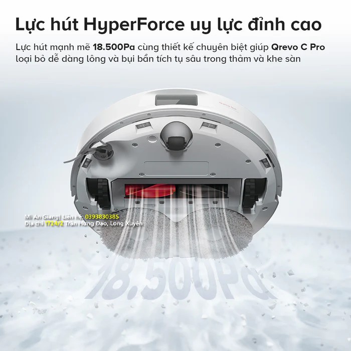 Robot hút bụi lau nhà Roborock Qrevo C Pro